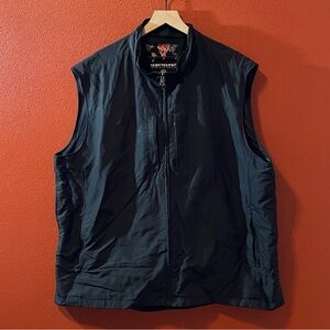 Scottevest Men’s RFID Travel Black Full Zip Lightweight Gorpcore TEC Vest Jacket